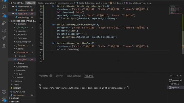 033122 Python Dictionaries смотреть онлайн