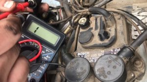 Проверка датчика коленчатого вала Мерседес w124 2.3 зажигание(ezl)