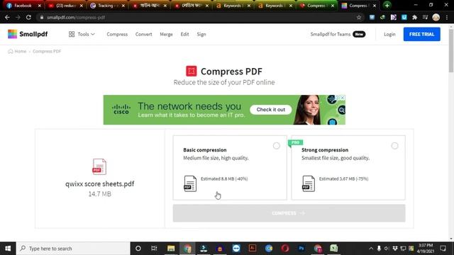 কিভাবে পিডিএফ ফাইল সাইজ কমাবো | How To Reduce PDF File Size | Compress PDF File смотреть онлайн