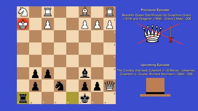Mikhail Chigorin Missed a Mate | Emmanuel Schiffers vs. Mikhail Chigorin (1897) | 007 смотреть онлайн