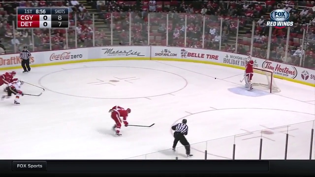 NHL . Calgary Flames - Detroit Red Wings 20-12-2015 | 1 тайм смотреть онлайн