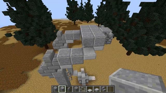Imperial AT-DP | Minecraft Star Wars tutorial (2:1 Scale) смотреть онлайн