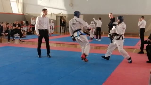 Чемпионат ЦФО по таэквондо ГТФ 9-10 октября 2021 г. Москва. Категория 64 кг смотреть онлайн