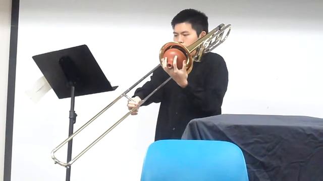 Yu-Ming Chen,live Trombone performance 4/14/16 смотреть онлайн