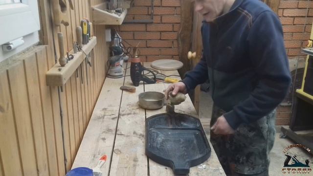 Большая доска для раздачи пище . Своими руками. смотреть онлайн