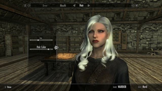 Skyrim SE Xbox One/PC Mods|True White KS Hair Selection смотреть онлайн
