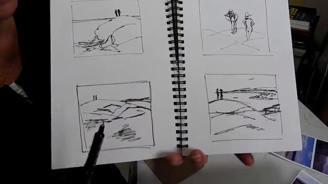Using Thumbnail Sketches - Pastel painting course 28 смотреть онлайн