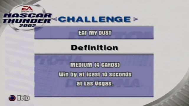 NASCAR Thunder 2002 PS1 Challenges смотреть онлайн