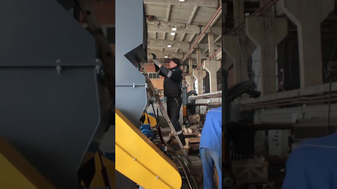 Проведены испытания новых дробилок на производстве #shorts