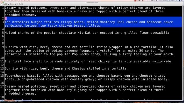 Emacs Tutorial смотреть онлайн