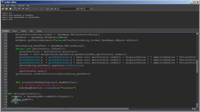 (Maya Python API) 15 - Accessory Objects смотреть онлайн