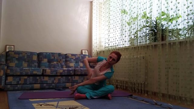 Хатха-йога для начинающих.Утренний комплекс??????️? смотреть онлайн