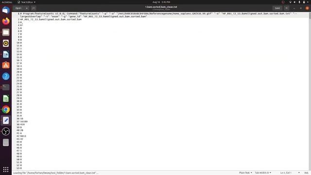 How to make a matrix file for differential expression analysis - Ubuntu смотреть онлайн