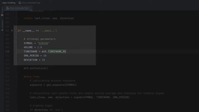 Code a simple Trading Robot | Trading with Python смотреть онлайн