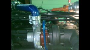 С турбиной, первый запуск . Мтз-82 . 03092015 .Turbo MTZ-82