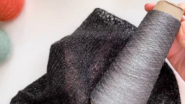 Из чего вязать паутинку? Большой обзор пряжи с кидмохером и альпака. смотреть онлайн