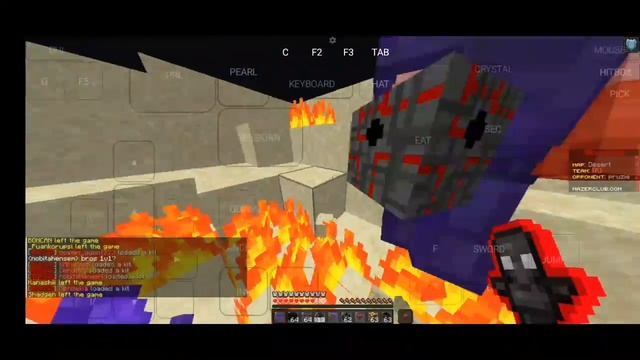 Belajar Crystal Pvp Di Mazer Club | Pojav launcher смотреть онлайн