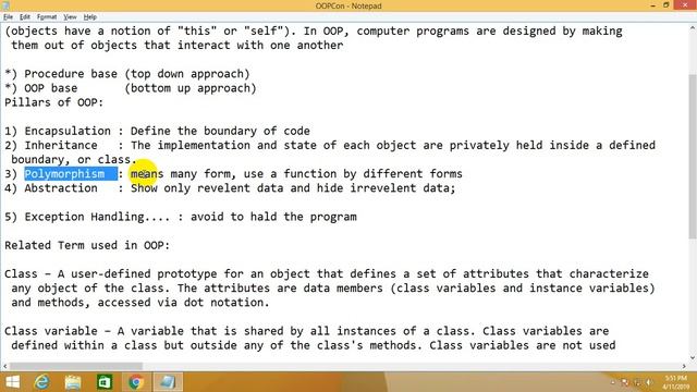 Tutorial 11: Object Oriented Programming in Python смотреть онлайн