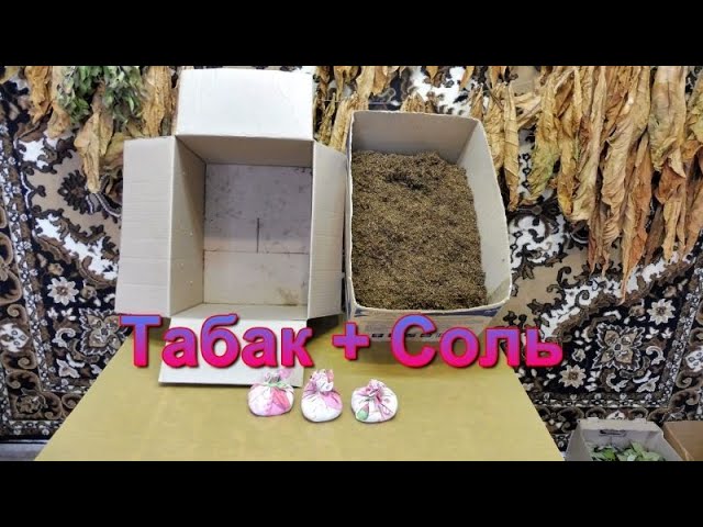 Табаководство - Длительное хранение Табак + соль. смотреть онлайн