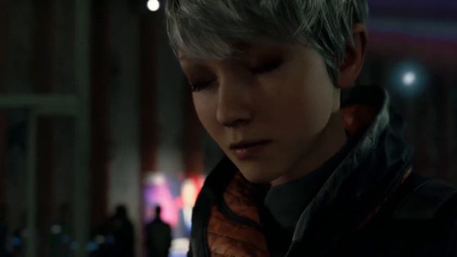 Scene: Kara and North meet in Crossroads (Detroit: Become Human) смотреть онлайн