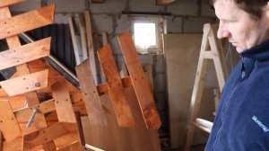 Мельница из дерева. Своими руками