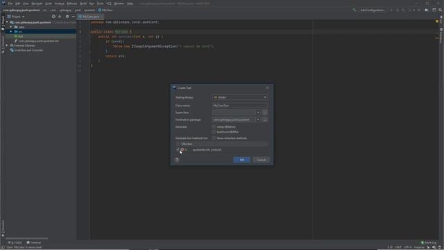 How to set up a simple JUnit4 test in IntelliJ смотреть онлайн