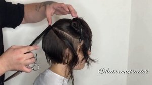 ГРАДУИРОВАННЫЙ БОБ  "ОСНОВЫ ПОСТРОЕНИЯ ФОРМ" Урок 3.