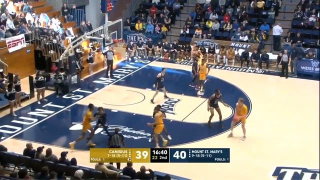 Canisius (Jordan Henderson #3) vs Mount St Mary's 2/19/23 смотреть онлайн