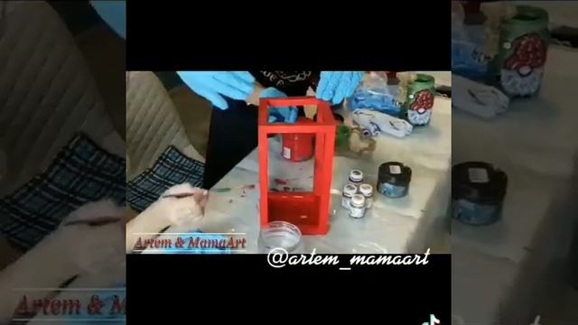 зимний декор. Декор для фотозоны. Подсвечник своими руками смотреть онлайн