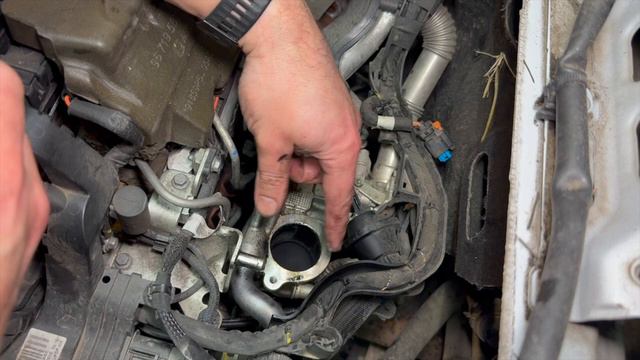 Peugeot 308 1.6 HDI DV6C EGR Valve replacement P0409 P12B4 P0490 смотреть онлайн