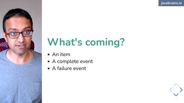 17 Event types and terminal events (Reactive programming with Java - full course) смотреть онлайн