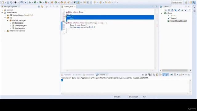 Hardcore Java With Android And SQL Applications -Module 2 Java Constructors Part _5 смотреть онлайн