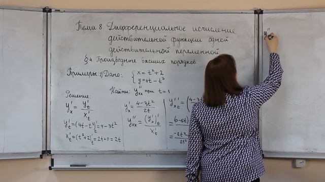Высшая математика. Тема 8. Дифференциальное исчисление. Часть 3 из 4-х. смотреть онлайн