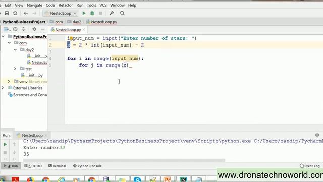 19. Python Tutorial - Nested Loop in Python смотреть онлайн