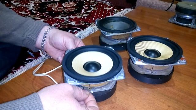 Динамики 15гд-14. Переделка на кевлар. Сравнение. смотреть онлайн