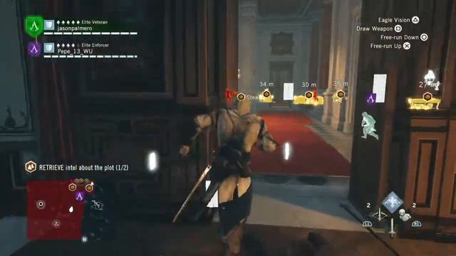 Assassins Creed Unity-Multiplayer Gameplay(Infernal Machine) смотреть онлайн