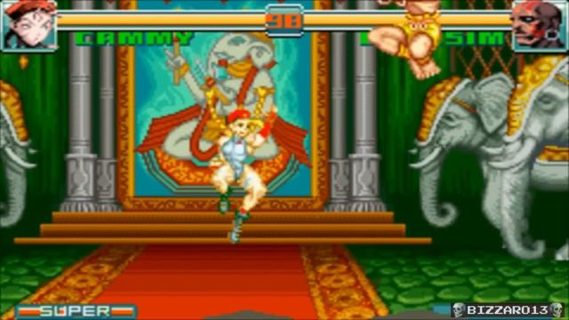 Super Street Fighter II - Turbo Revival - Cammy (GBA) смотреть онлайн