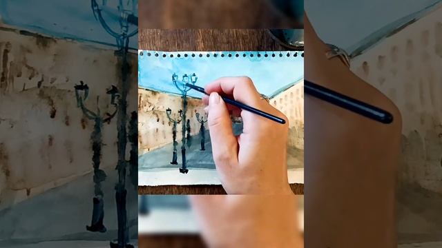 акварель,рисования смотреть онлайн