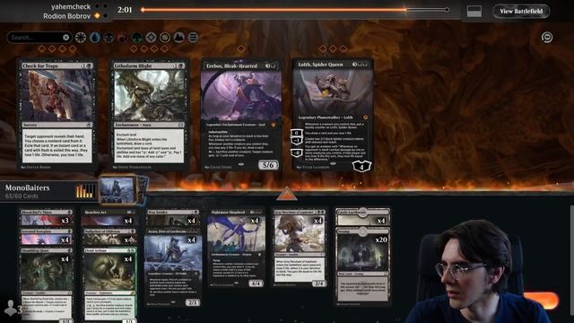 Колода недели от Никиты - BLM моноблек до мифика доведет! MTG ARENA deck wincondition decktech смотреть онлайн