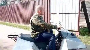 Квадроцикл из мопеда
