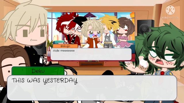 Past deku and bullies react to “broken allmight figurine” (ft future Deku) смотреть онлайн
