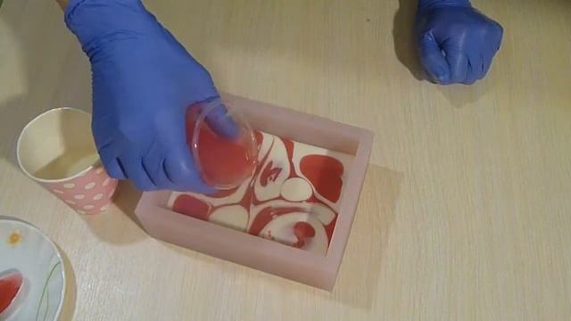 Making Soap, Cold Process. Мыло с  текстурным ковриком