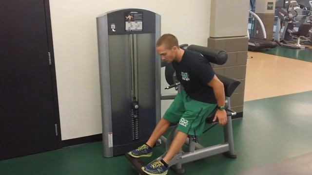 Life Fitness Back Extension Machine смотреть онлайн