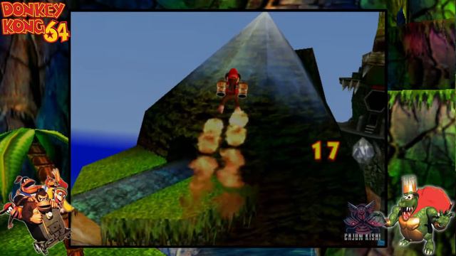 Donkey Kong 64 - DK Isles - Diddy Kong Golden Banana + Blueprint (Kasplat) Locations смотреть онлайн