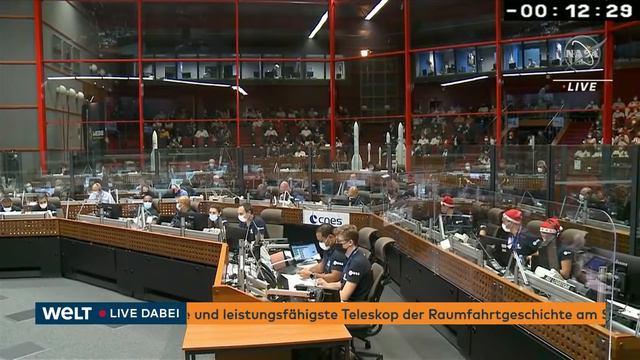 NASA launch of Ariane 5 rocket carrying the James Webb Space Telescope | LIVE STREAM смотреть онлайн