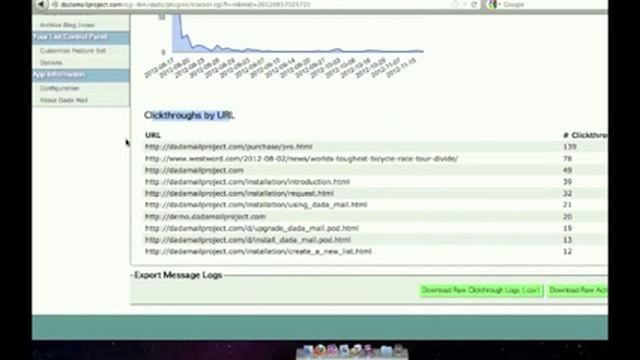 Dada Mail: Tracker Plugin, Version 6 Preview! смотреть онлайн