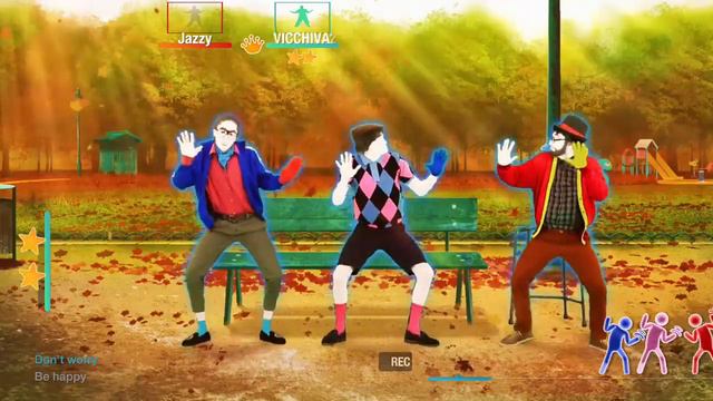 Just Dance 2020: The Bench Men - Don't Worry, Be Happy (MEGASTAR) смотреть онлайн