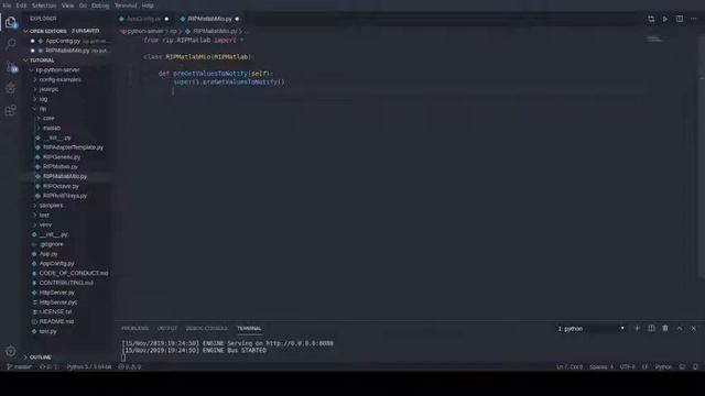 Advanced use of the RIP server - Python implementation смотреть онлайн