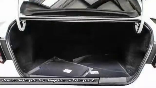 2015 Chrysler 200 Lithia Springs GA CP0802 смотреть онлайн