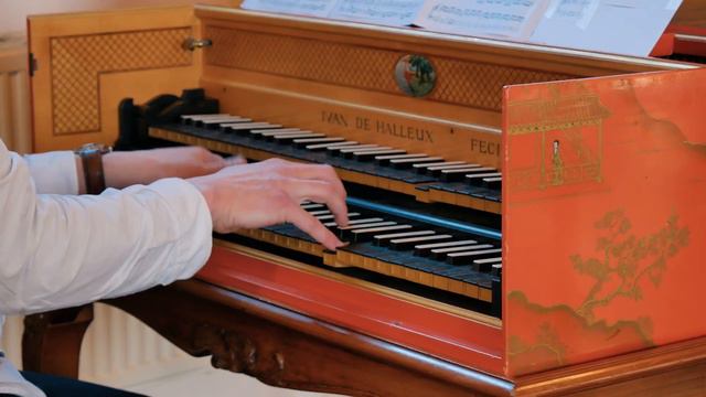 J.S. Bach - Suite BWV 807, Prelude - Raphaël COLLIGNON, harpsichord смотреть онлайн